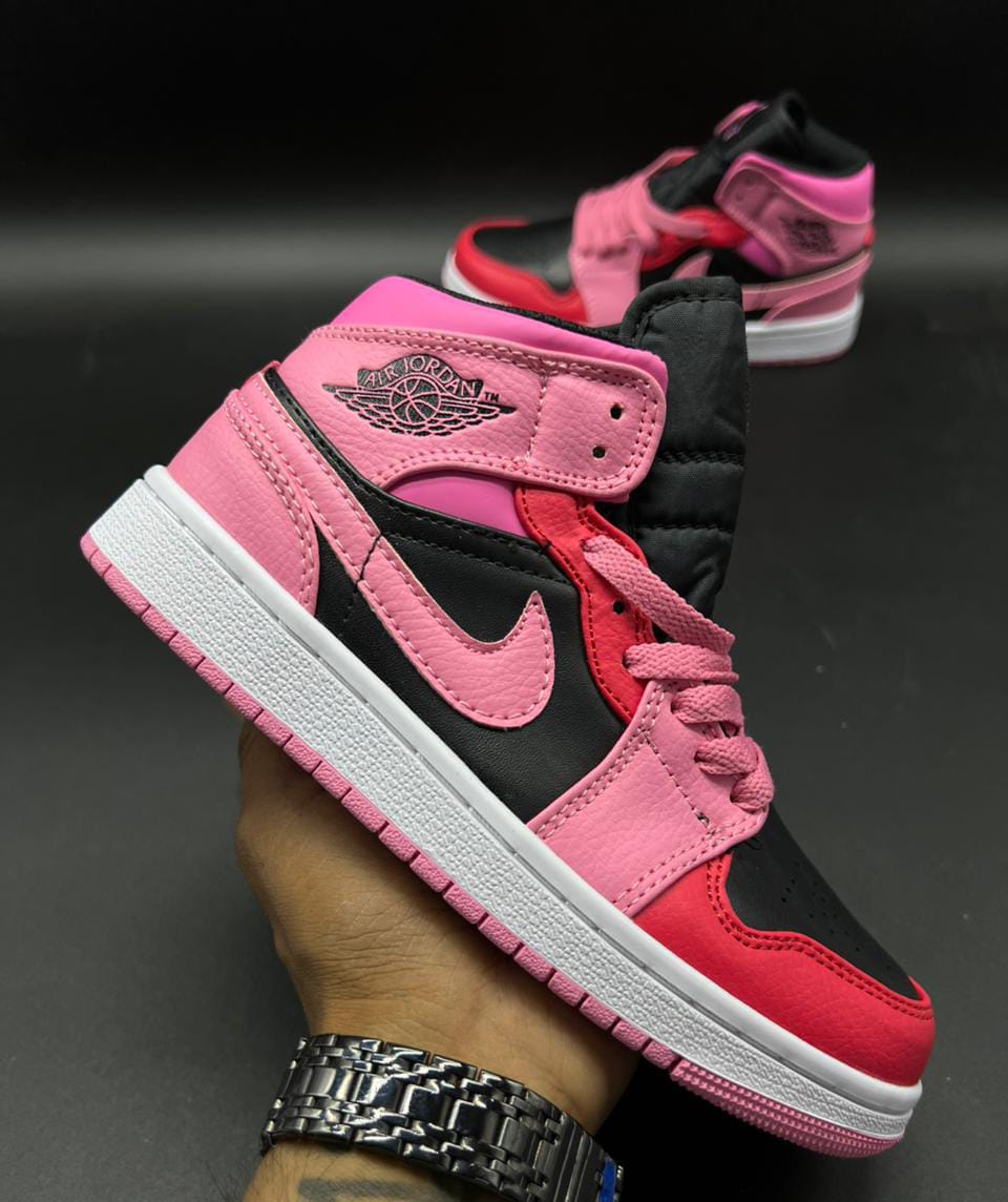Air jordan 1 Rosa/Rojo