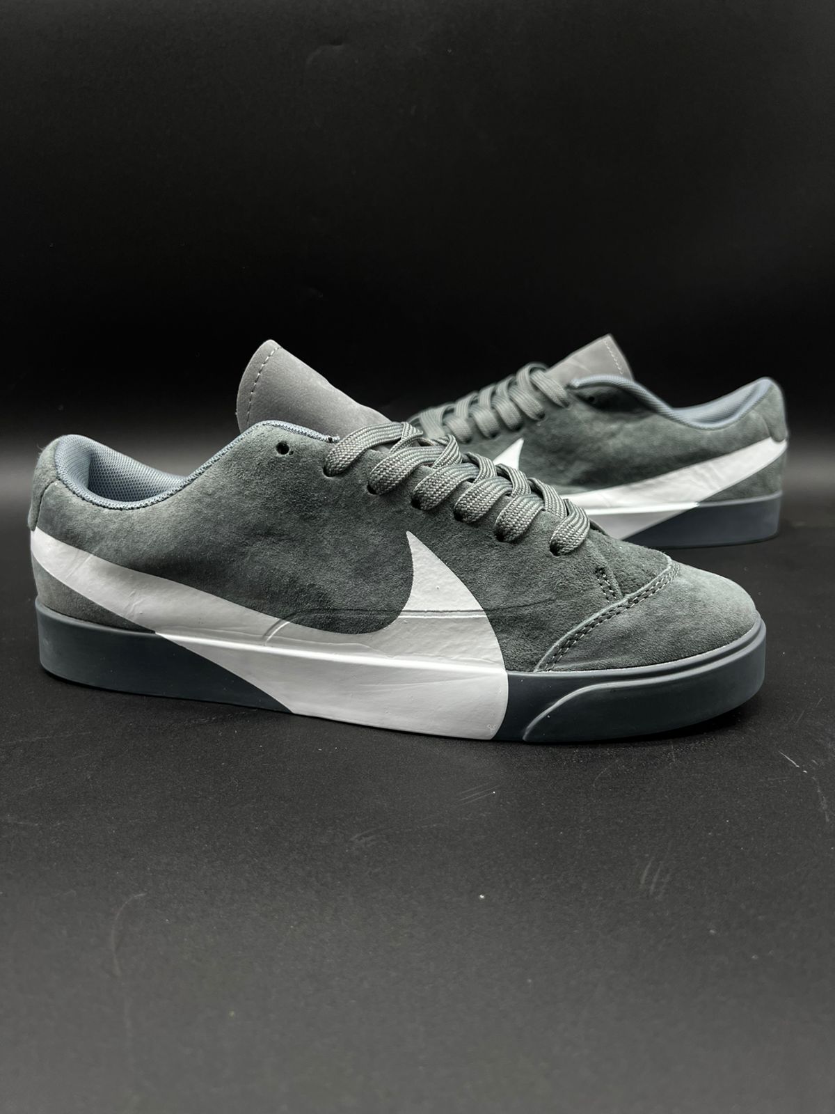 Nike Blazer Gamuza Gris