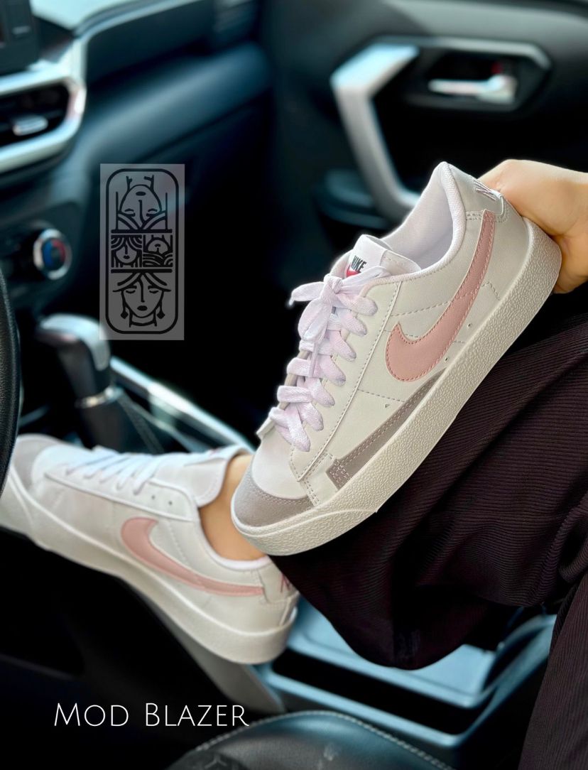 Blazer Choclo Blanco/Rosa (dama)