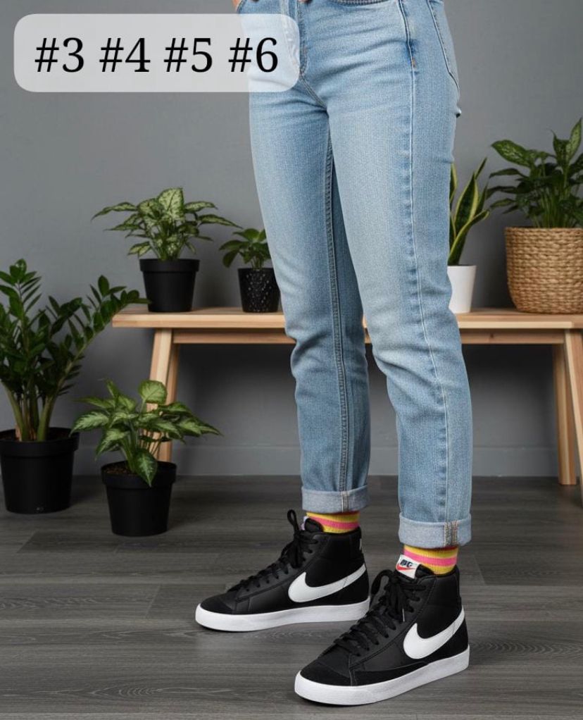 Nike Blazer Bota Negro/Blanco (Dama)