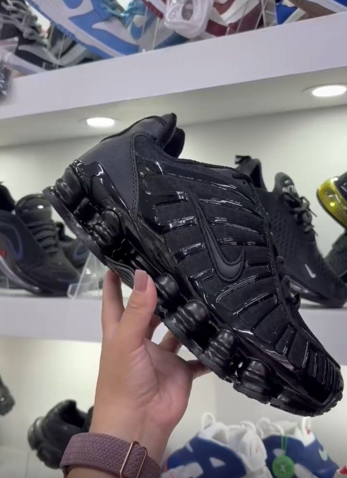 Nike Shox Negro Total