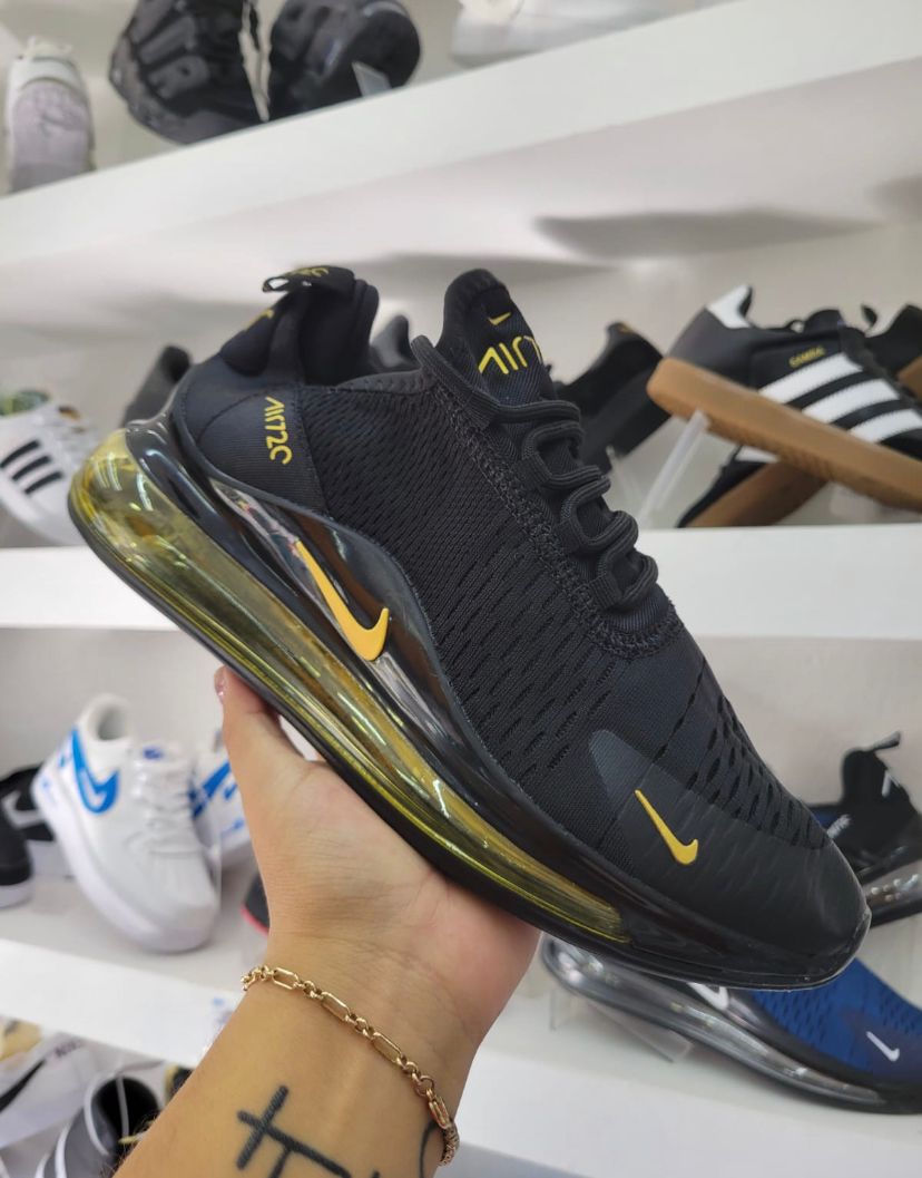 Nike Air Max 270 Negro/Amarillo